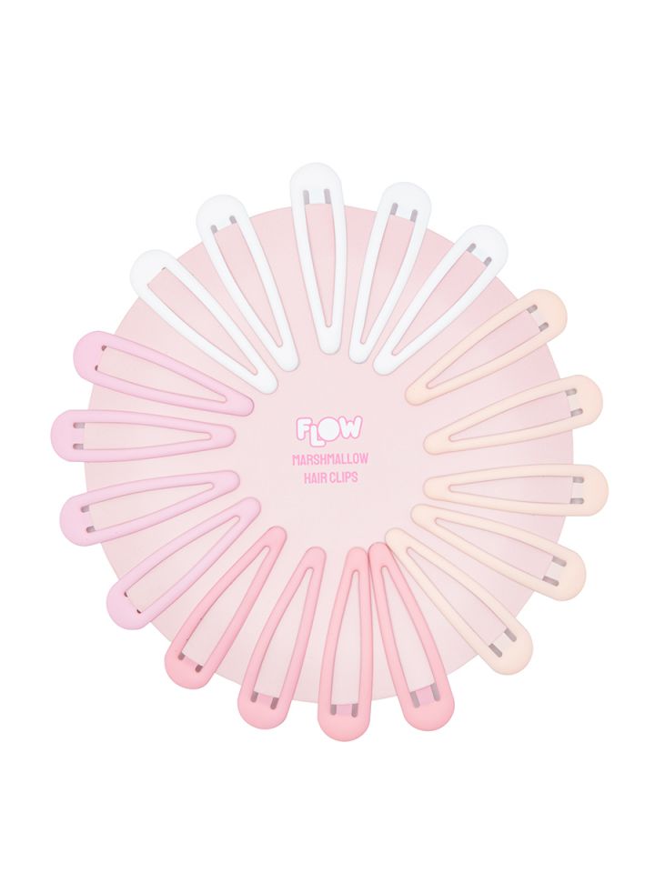 סט 18 סיכות שיער מרשמלו