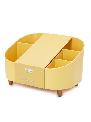 אירגונית מלבן מדיום - צהוב