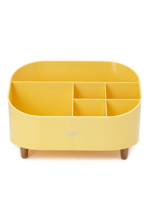 אירגונית מלבן מדיום - צהוב