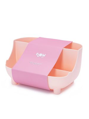 אירגונית עם רגל סמול - ורוד