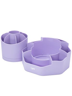 אירגונית פרח לארג’ - סגול