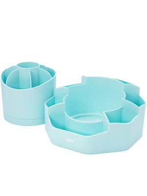 אירגונית פרח לארג’ - תכלת