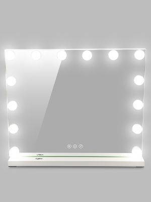 מראה יוקרתית מוארת לארג’