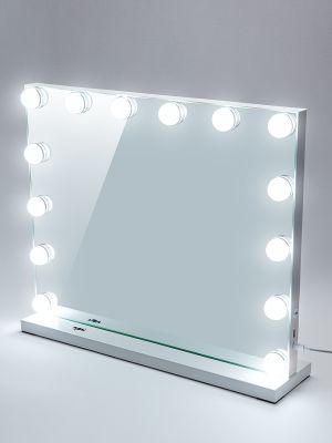 מראה יוקרתית מוארת לארג’