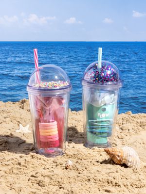 כוס ביוטי פינוקים תכלת