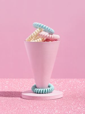 סט 6 גומיות ספירלה - סוויט