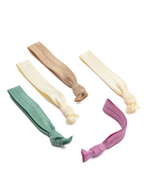 סט 5 גומיות/צמידי קשר - בוהו