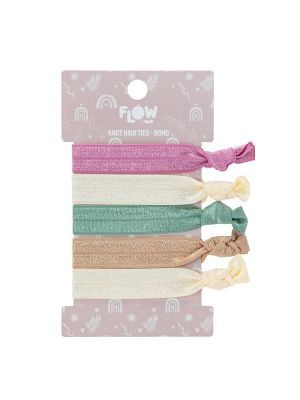 סט 5 גומיות/צמידי קשר - בוהו