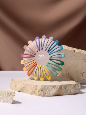 סט 18 סיכות בצבעי הקשת - סוויט