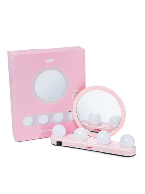 תאורת הוליווד ומראה ללוקר