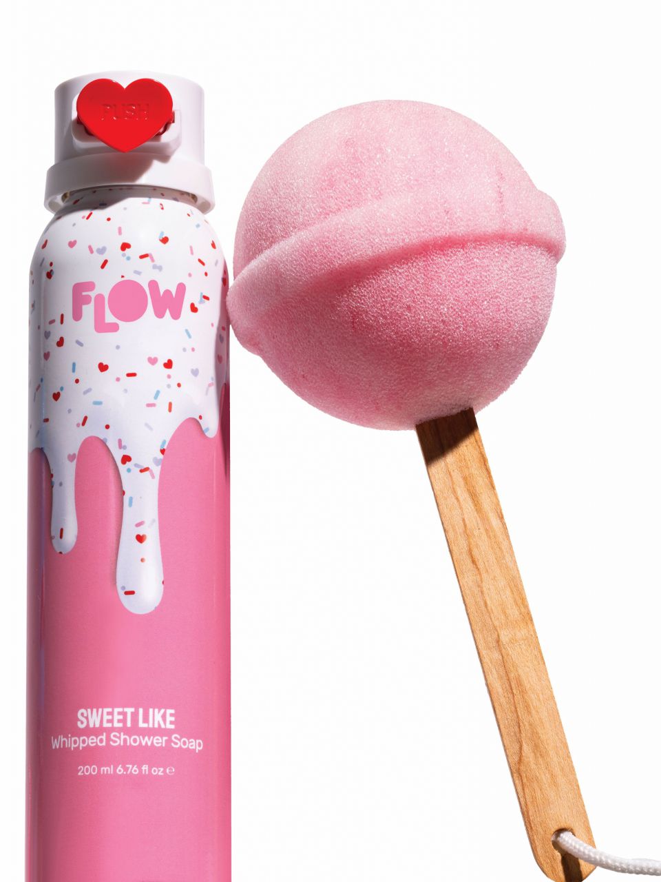 סט סבון קצף + ספוג - מתוק