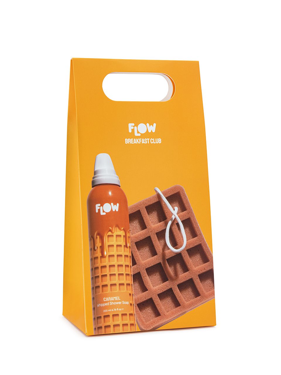 סט סבון קצף + ספוג - ארוחת בוקר