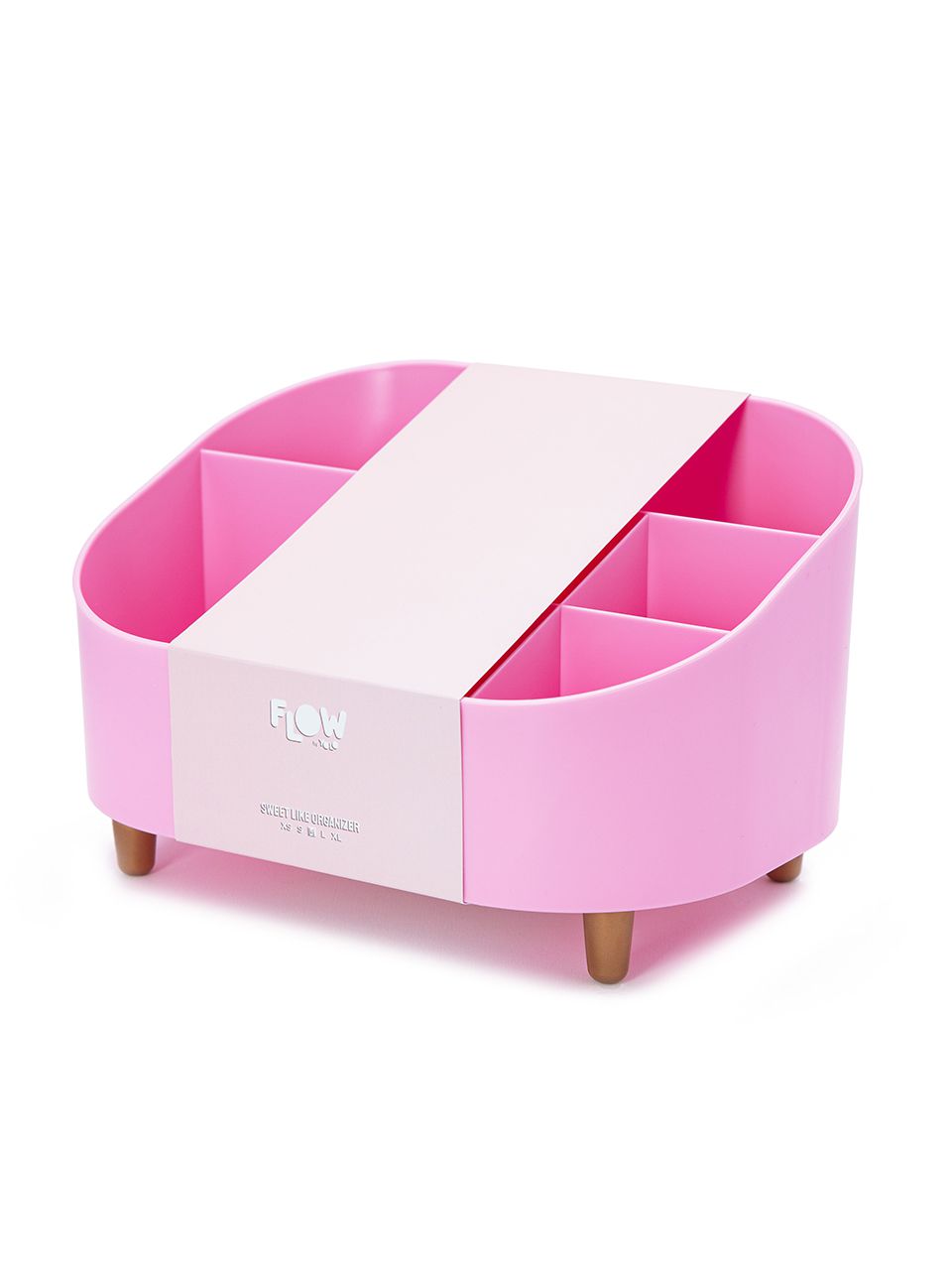 אירגונית מלבן מדיום - ורוד