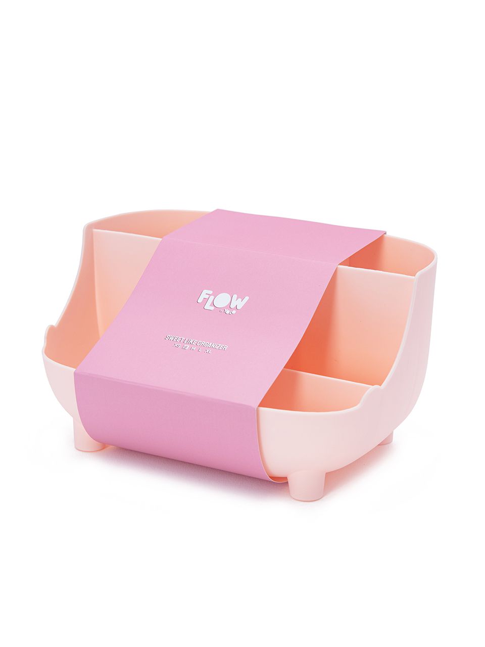 אירגונית עם רגל סמול - ורוד