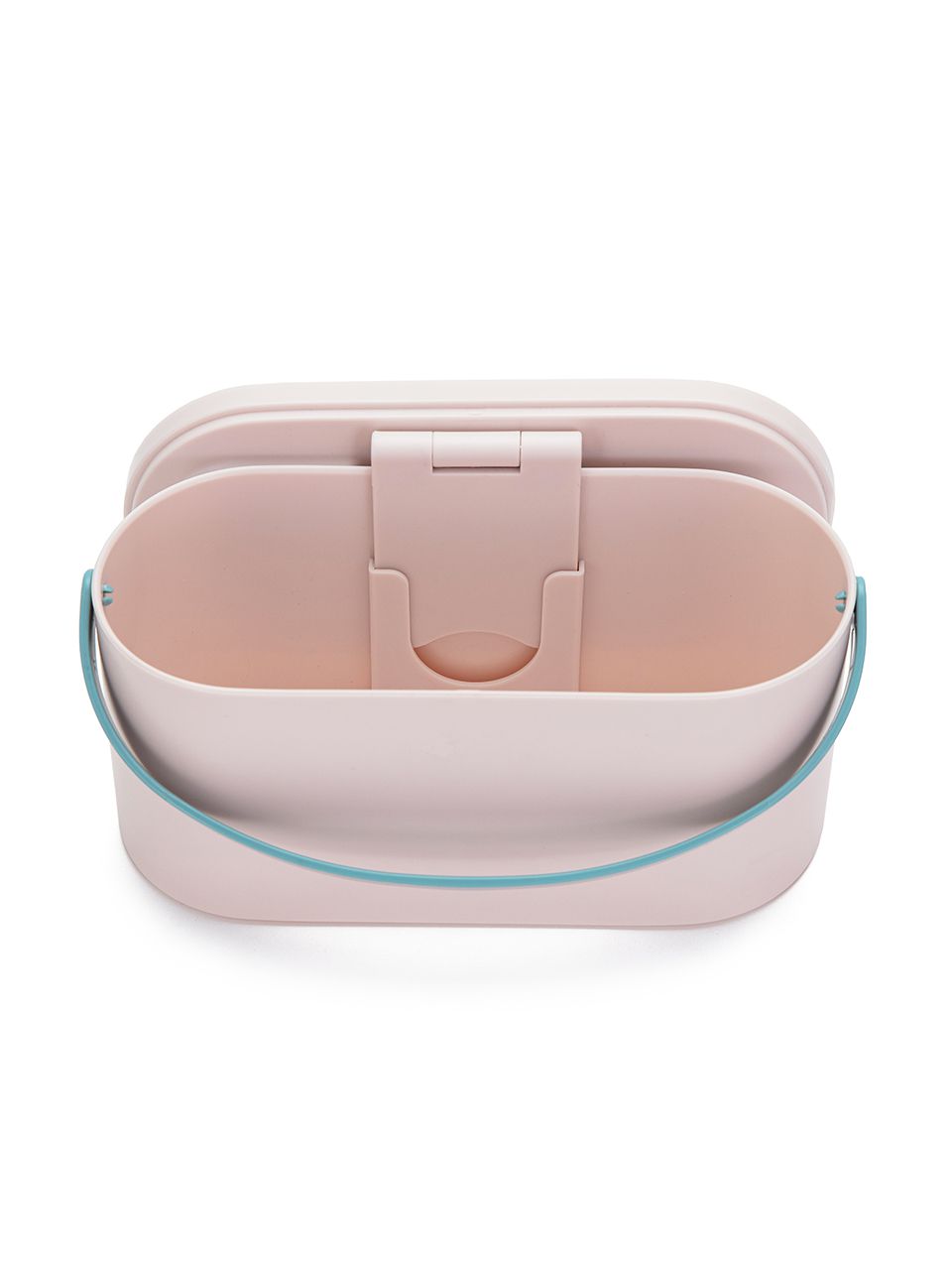 סל אחסון קומפקטי עם מראה מוארת בוהו