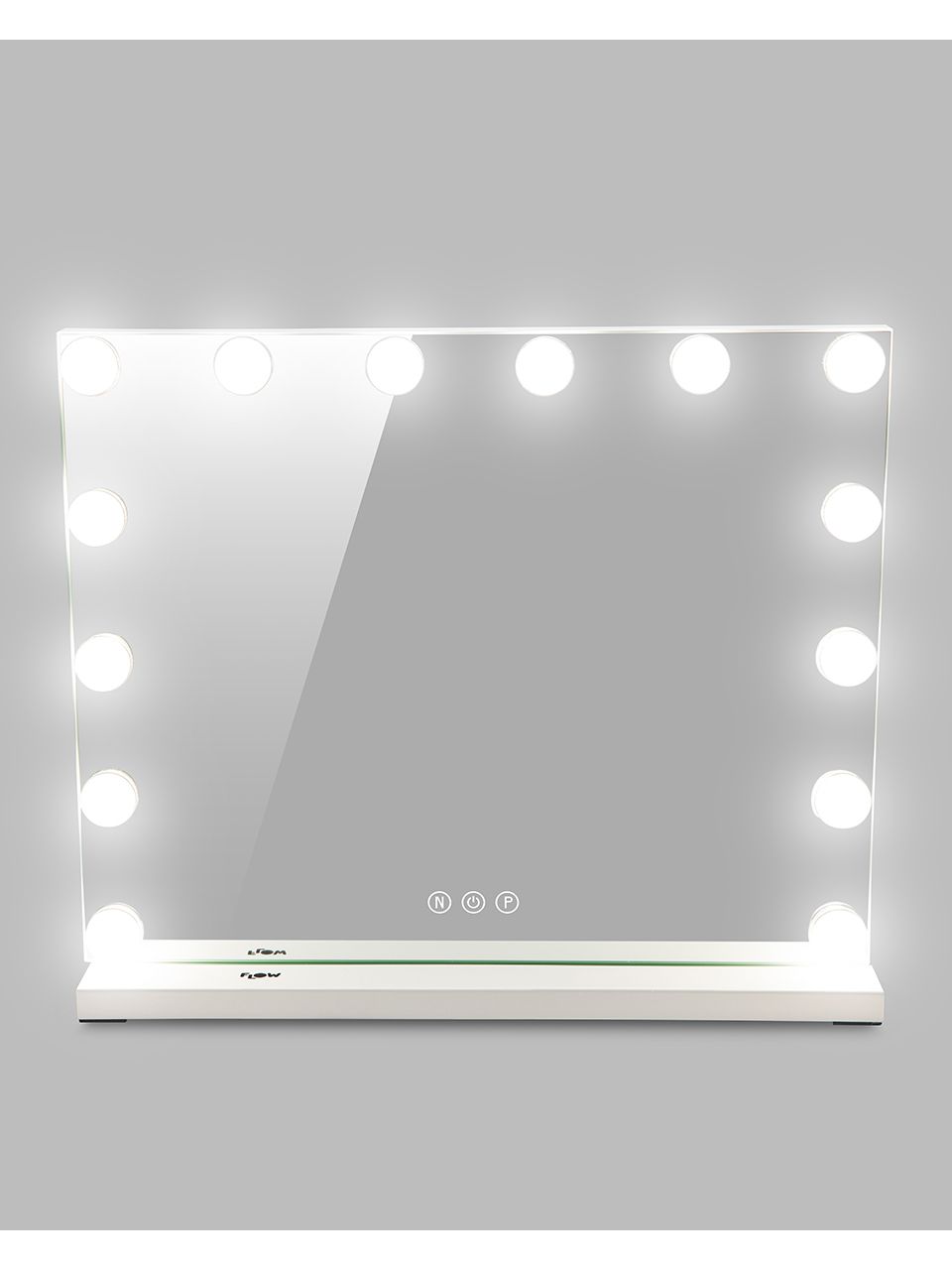 מראה יוקרתית מוארת לארג’