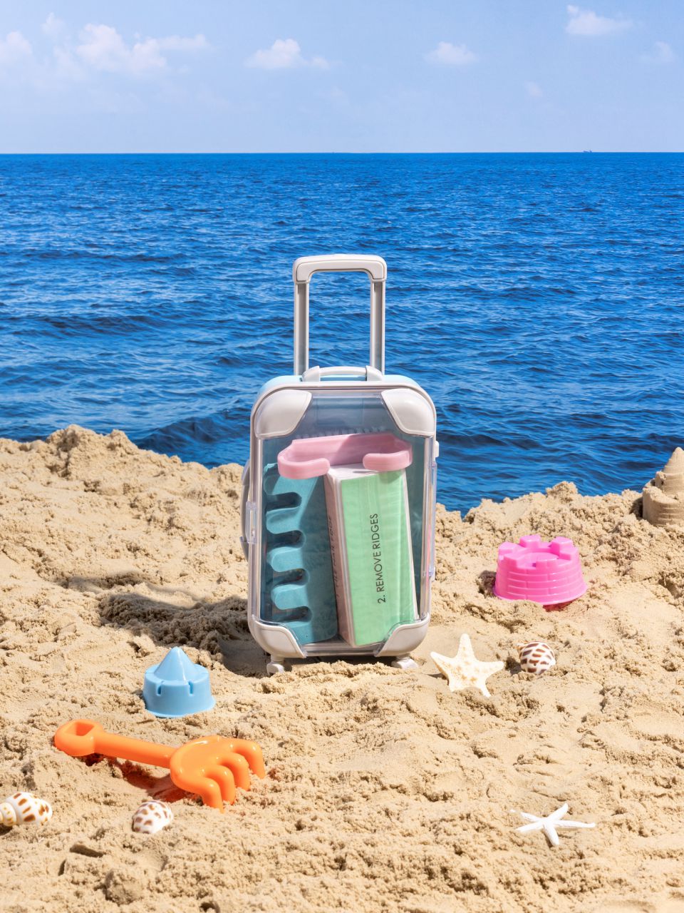 ערכת מניקור על גלגלים