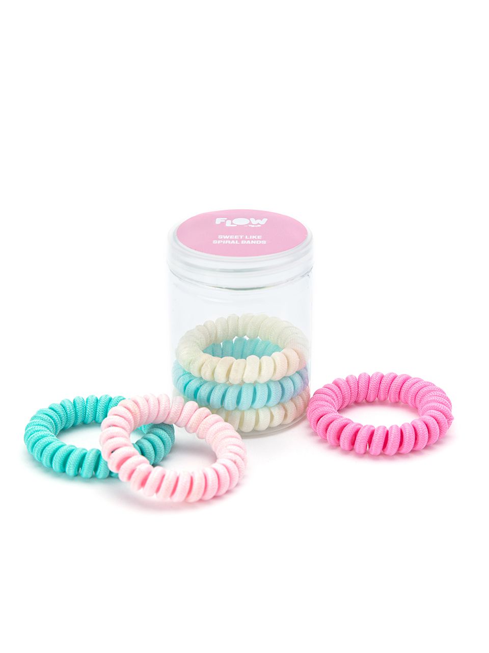 סט 6 גומיות ספירלה - סוויט