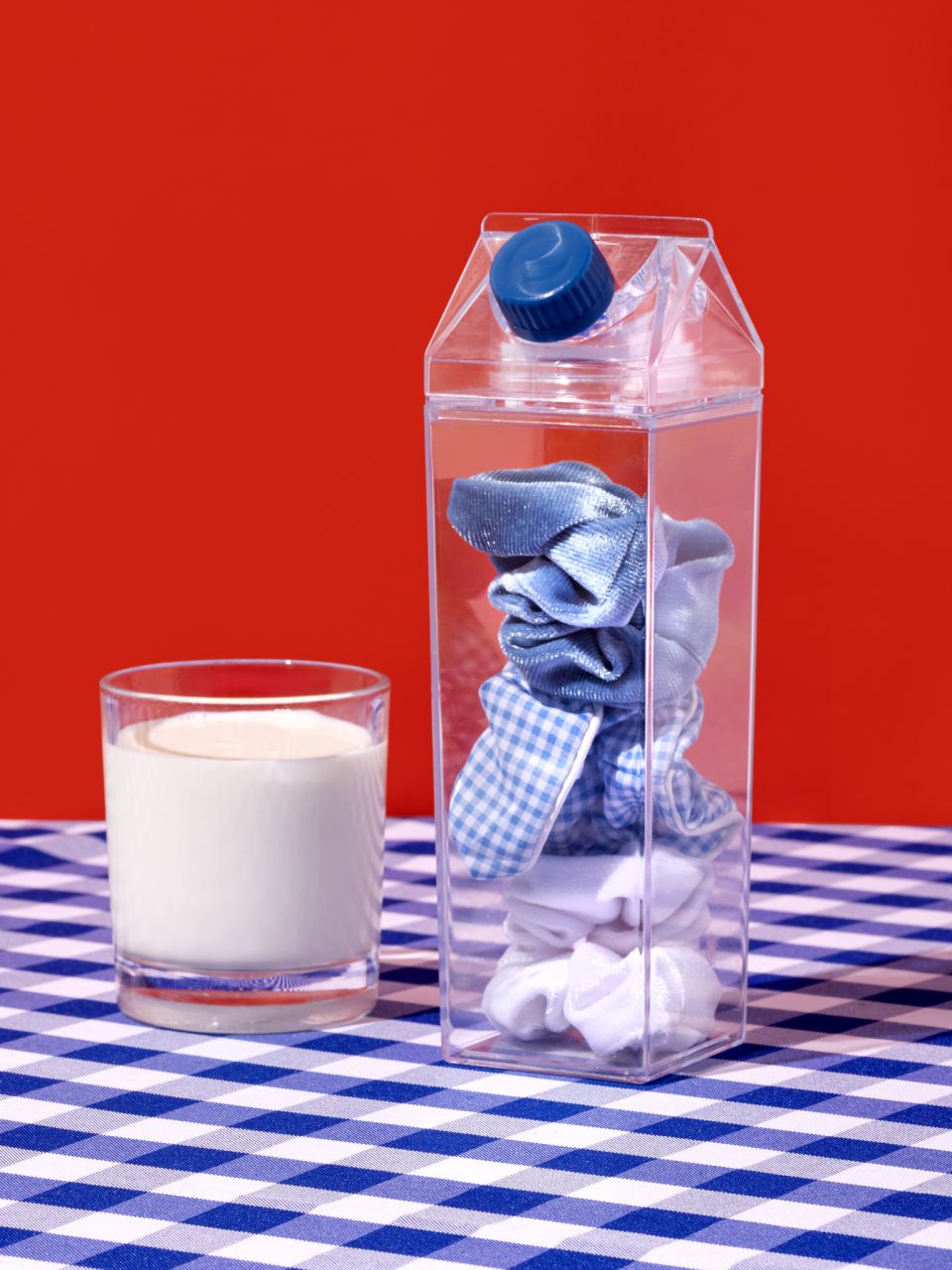 סט אקססוריז לשיער בקרטון חלב - ברקפסט