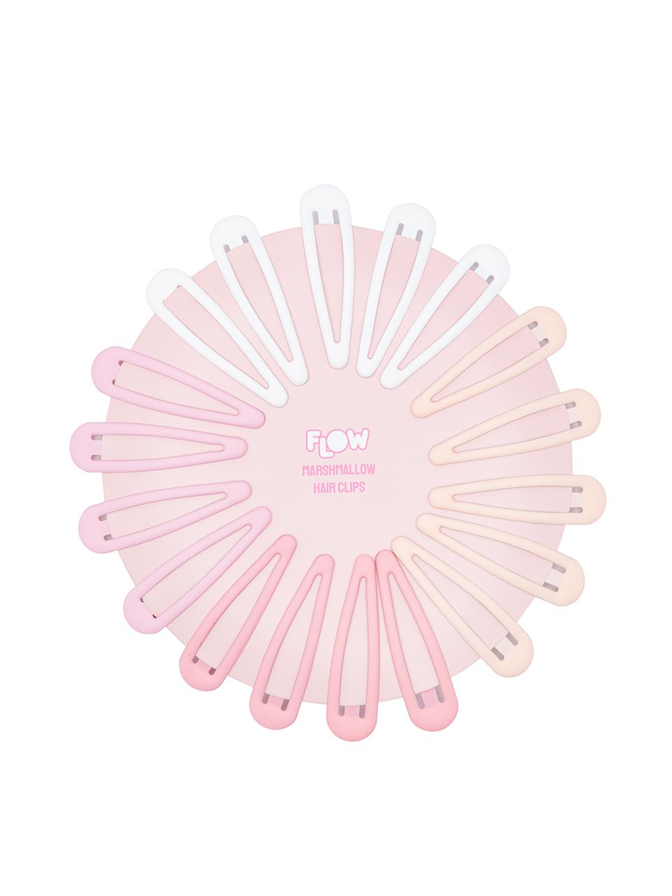 סט 18 סיכות שיער מרשמלו